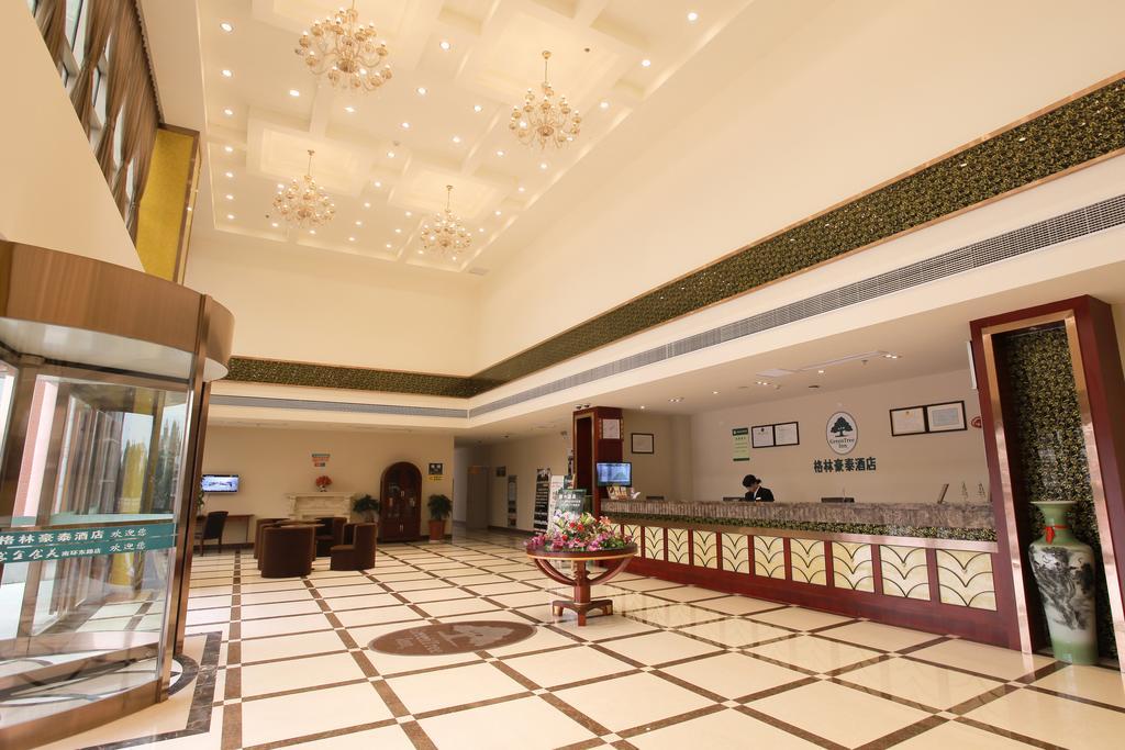 Greentree Inn Jiangsu Changzhou Liyang East Nanhuan Road High Speed Rail Station Business Hotel Exterior foto